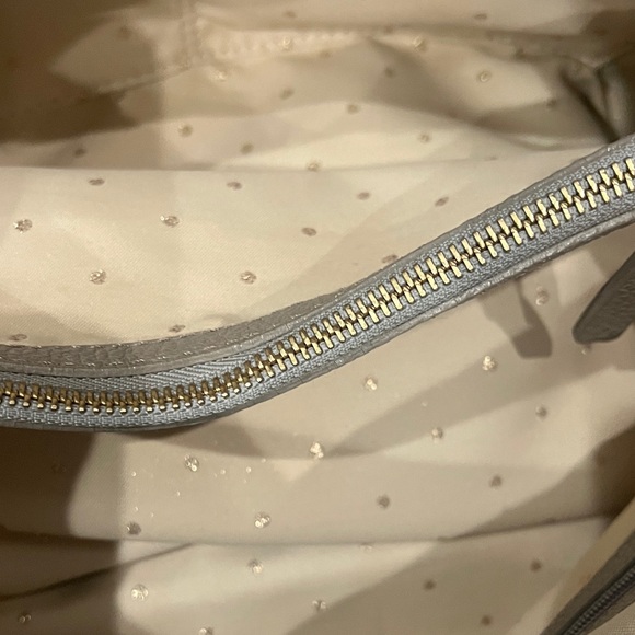 Kate‎ Spade Quilted Leather Tote Bag - Taupe - Picture 6 of 13